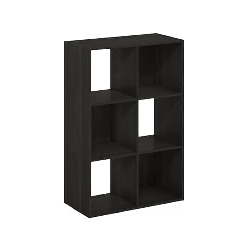 Furinno Pelli 9-Cube White Clothing and Closet Organizer Shelf