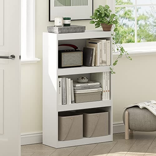 Enhanced 3-Tier Adjustable Bookshelf